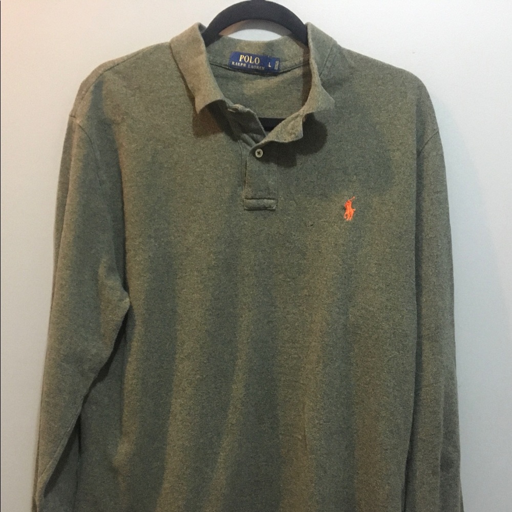 Ralph Lauren Polo Long Sleeve Shirt Size L